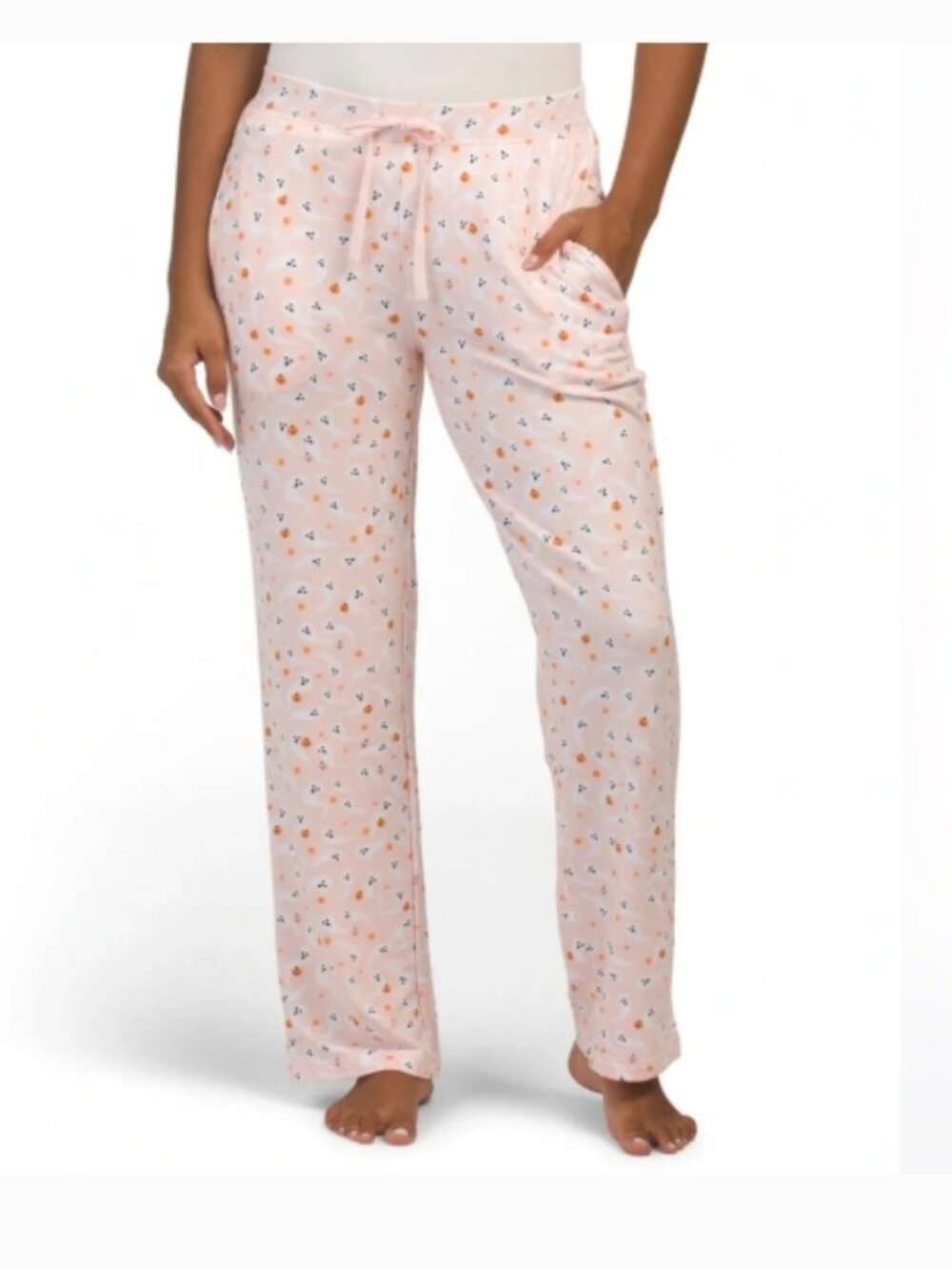 NWT NOVOGRATZ Let's Boogie Halloween Ghost Print Sleep Pants - Picture 3 of 10